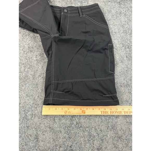 Kuhl Shorts Mens 36 Black Renegade Hiking Cargo Pockets Outdoors 12" - Picture 6 of 9